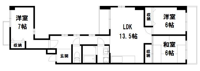 物件○○の間取り図