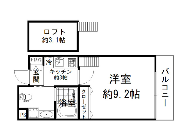 物件○○の間取り図