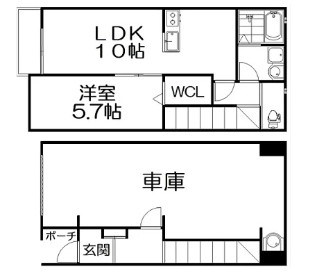 物件○○の間取り図