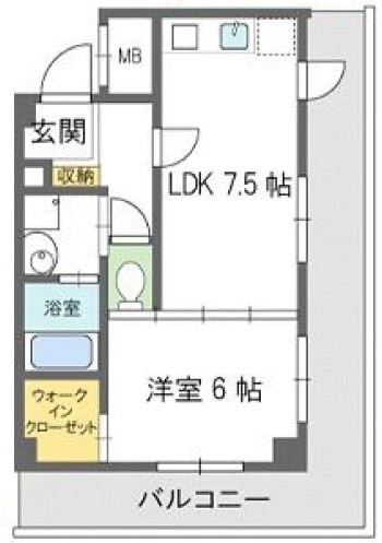 物件○○の間取り図