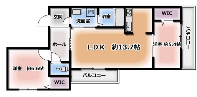 物件○○の間取り図