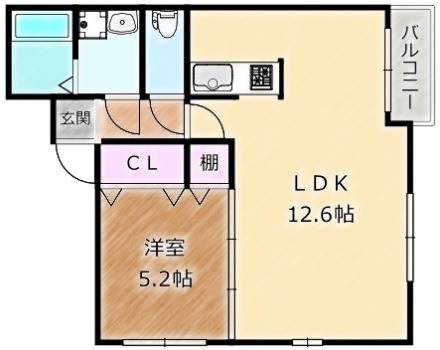 物件○○の間取り図