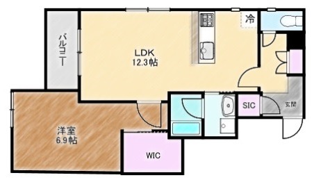 物件○○の間取り図