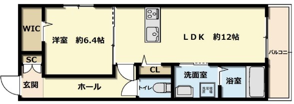 物件○○の間取り図