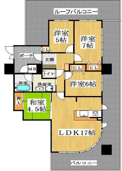 物件○○の間取り図