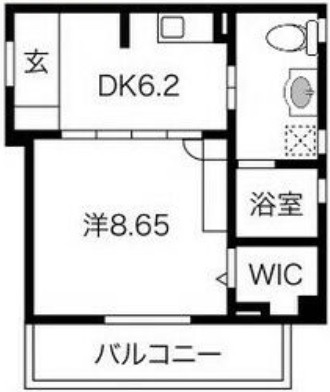 物件○○の間取り図