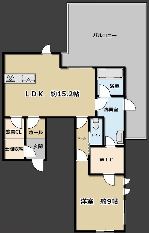 物件○○の間取り図