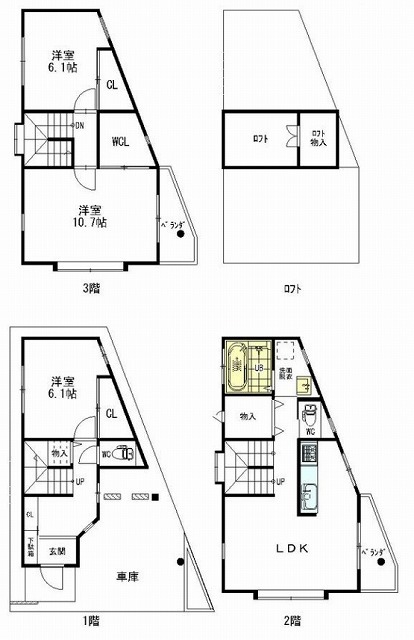 物件○○の間取り図