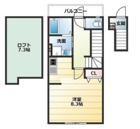 物件○○の間取り図