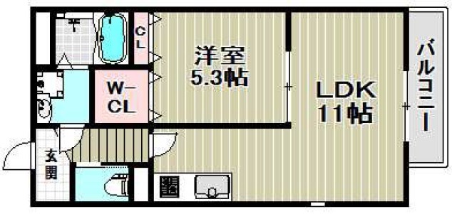 物件○○の間取り図