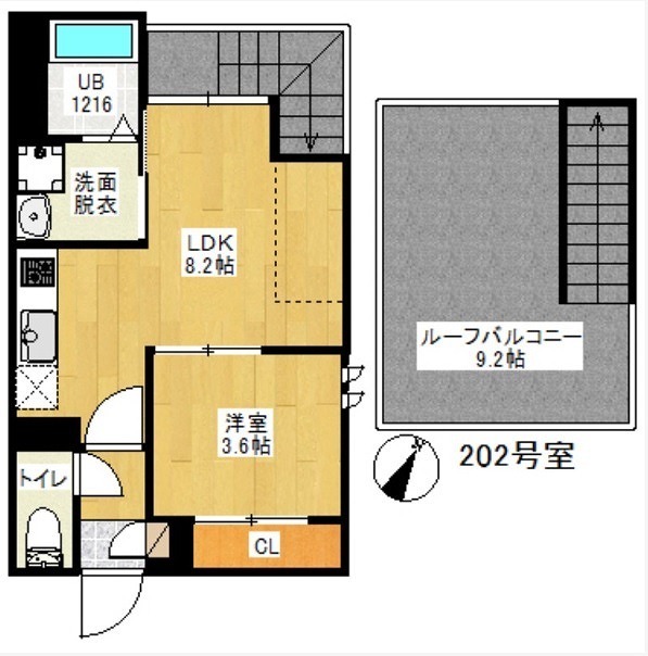 物件○○の間取り図