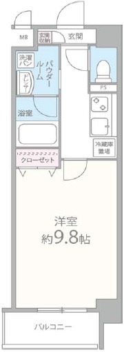 物件○○の間取り図