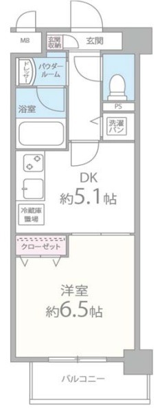 物件○○の間取り図