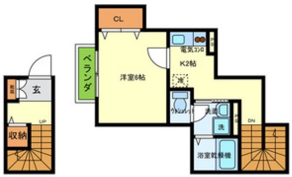 物件○○の間取り図