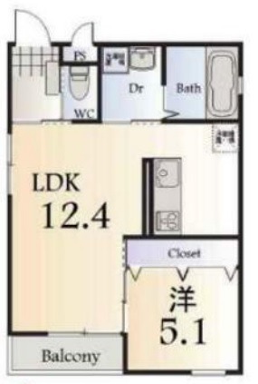 物件○○の間取り図