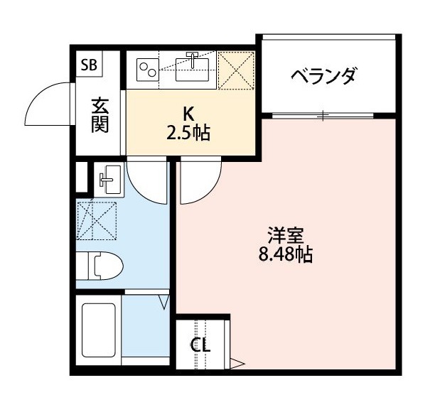 物件○○の間取り図