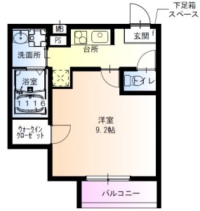 物件○○の間取り図