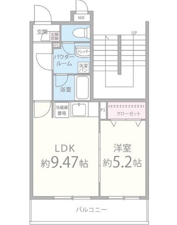 物件○○の間取り図