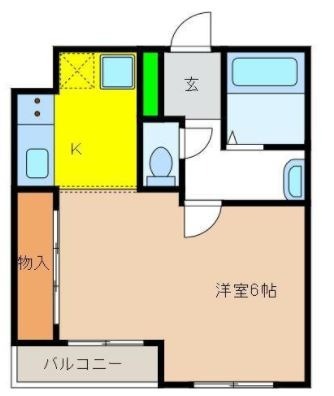 物件○○の間取り図