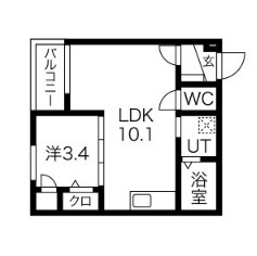 物件○○の間取り図