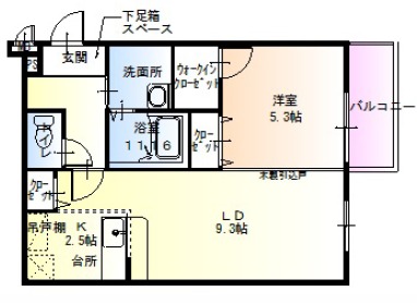 物件○○の間取り図