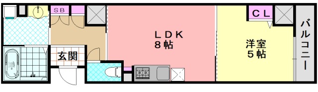 物件○○の間取り図