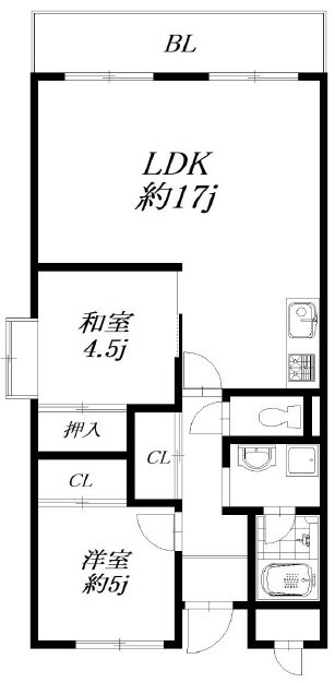 物件○○の間取り図