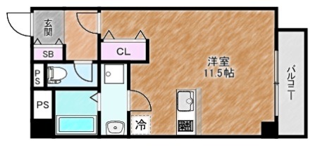 物件○○の間取り図