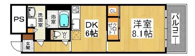 物件○○の間取り図