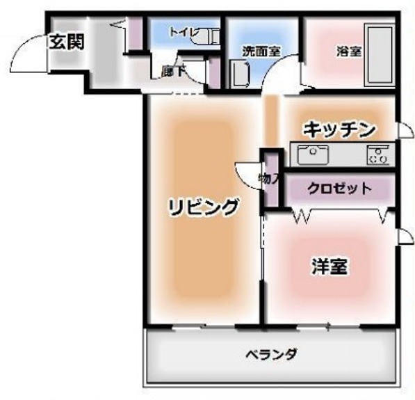 物件○○の間取り図