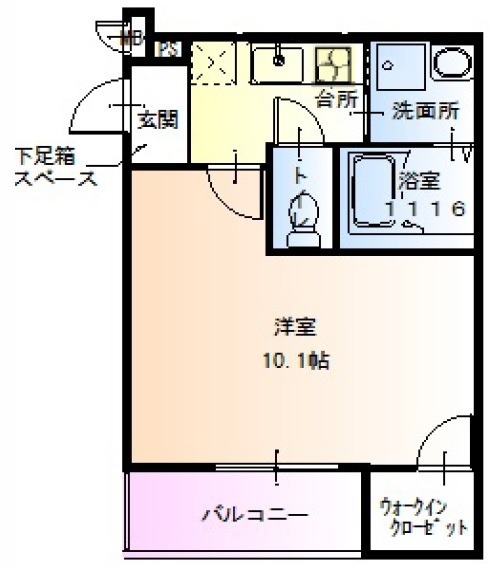 物件○○の間取り図