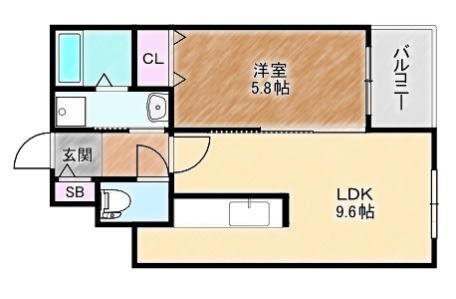 物件○○の間取り図