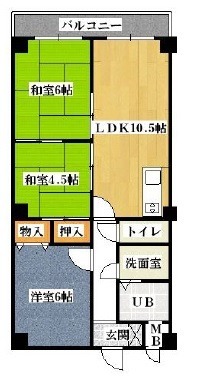 物件○○の間取り図