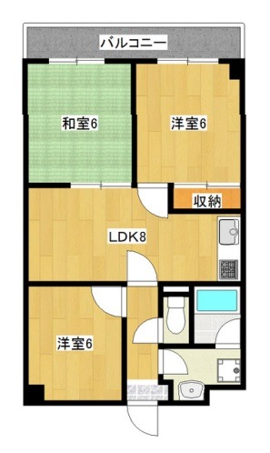 物件○○の間取り図