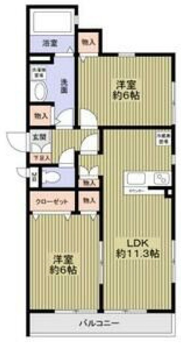 物件○○の間取り図