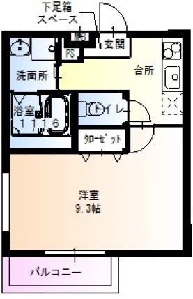 物件○○の間取り図