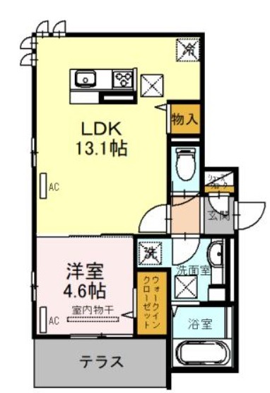 物件○○の間取り図