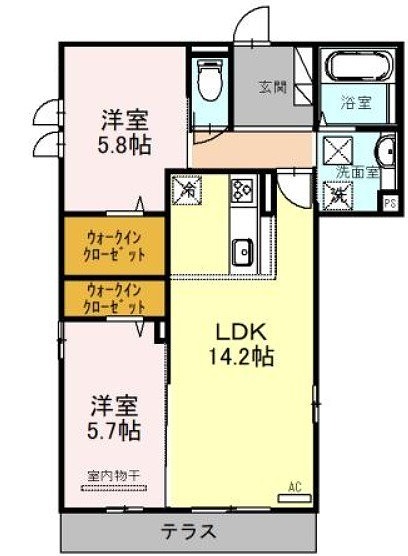 物件○○の間取り図