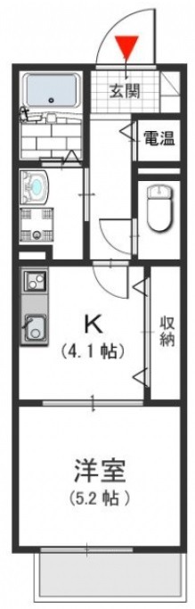 物件○○の間取り図