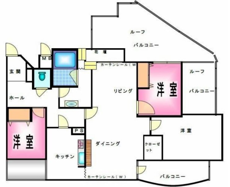 物件○○の間取り図