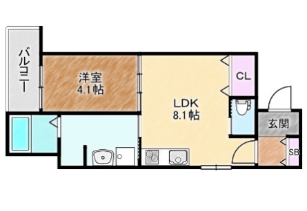 物件○○の間取り図