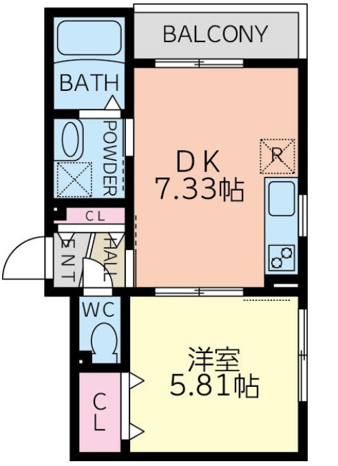 物件○○の間取り図