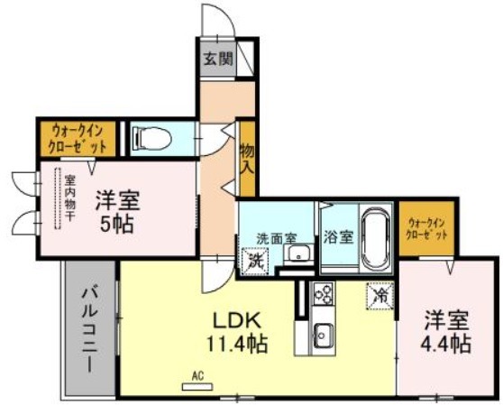 物件○○の間取り図