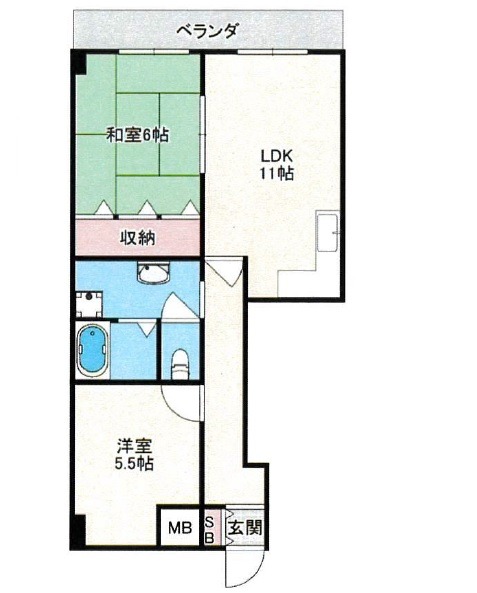 物件○○の間取り図