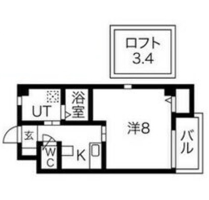 物件○○の間取り図