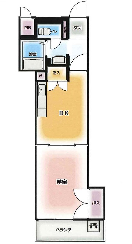 物件○○の間取り図