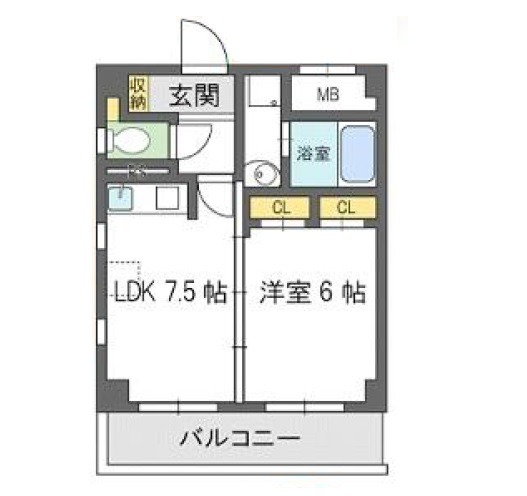 物件○○の間取り図