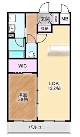 物件○○の間取り図