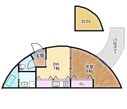 物件○○の間取り図