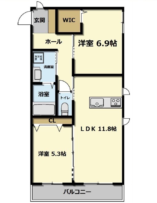 物件○○の間取り図